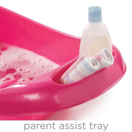 Summer Infant - Set Cadita si suport de baita Splish n Splash - Pink