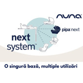 Nuna - Scoica auto i-Size Pipa Next Frost, nastere - 83 cmt, testata ADAC